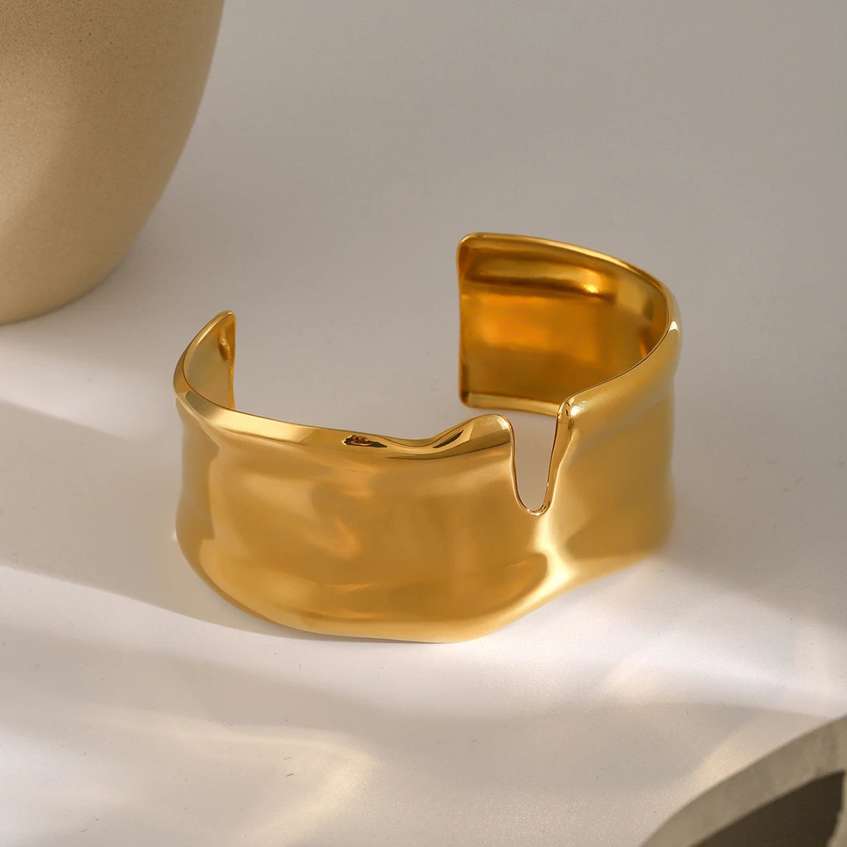 Swank, The Wide Cuff Open Bracelets