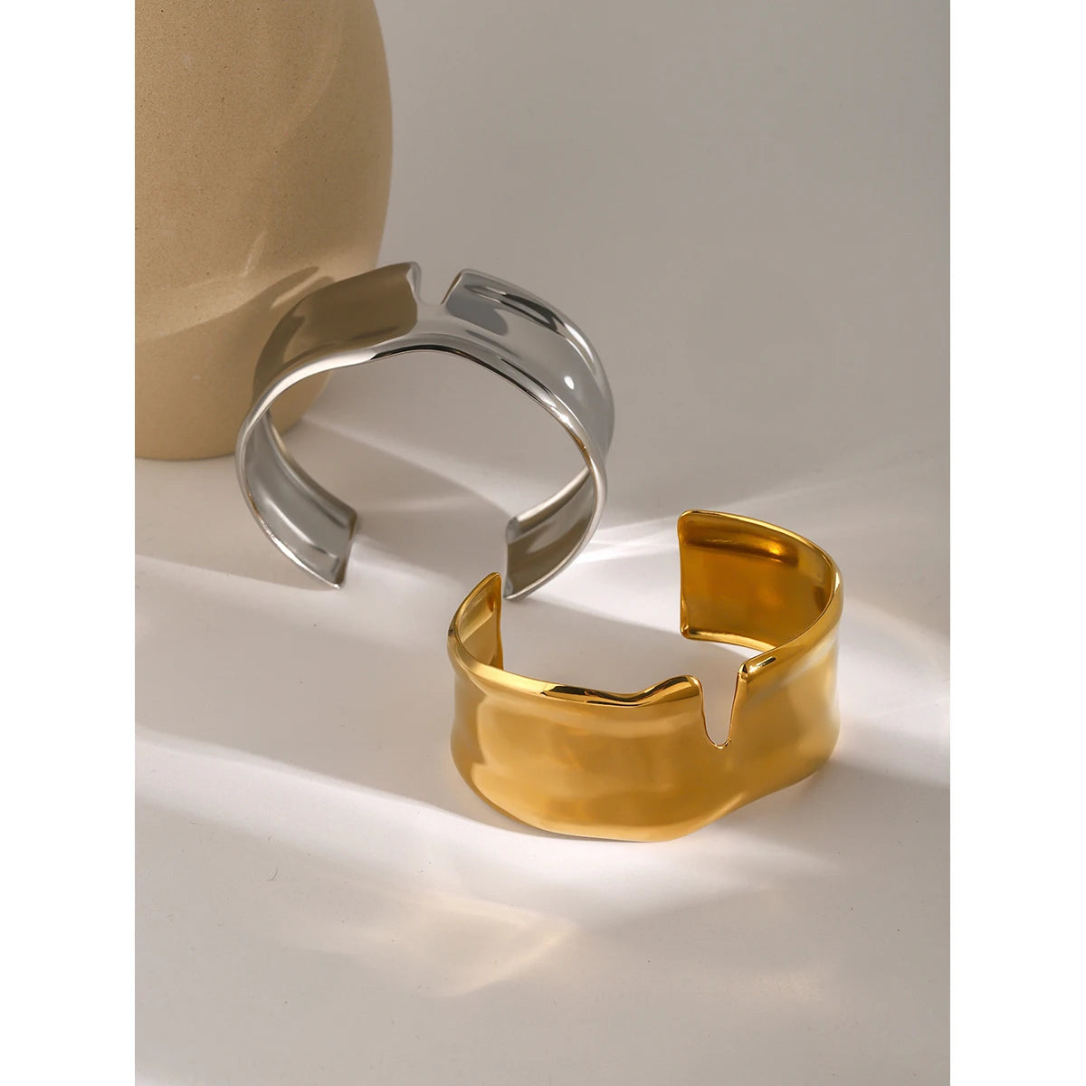 Swank, The Wide Cuff Open Bracelets