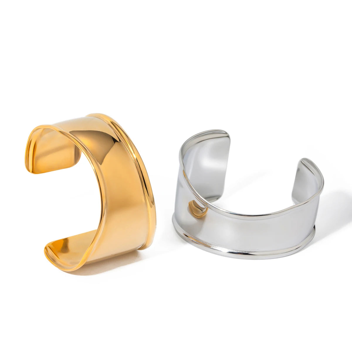 Swank, The Wide Cuff Open Bracelets