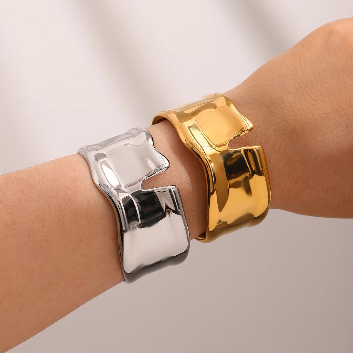 Swank, The Wide Cuff Open Bracelets