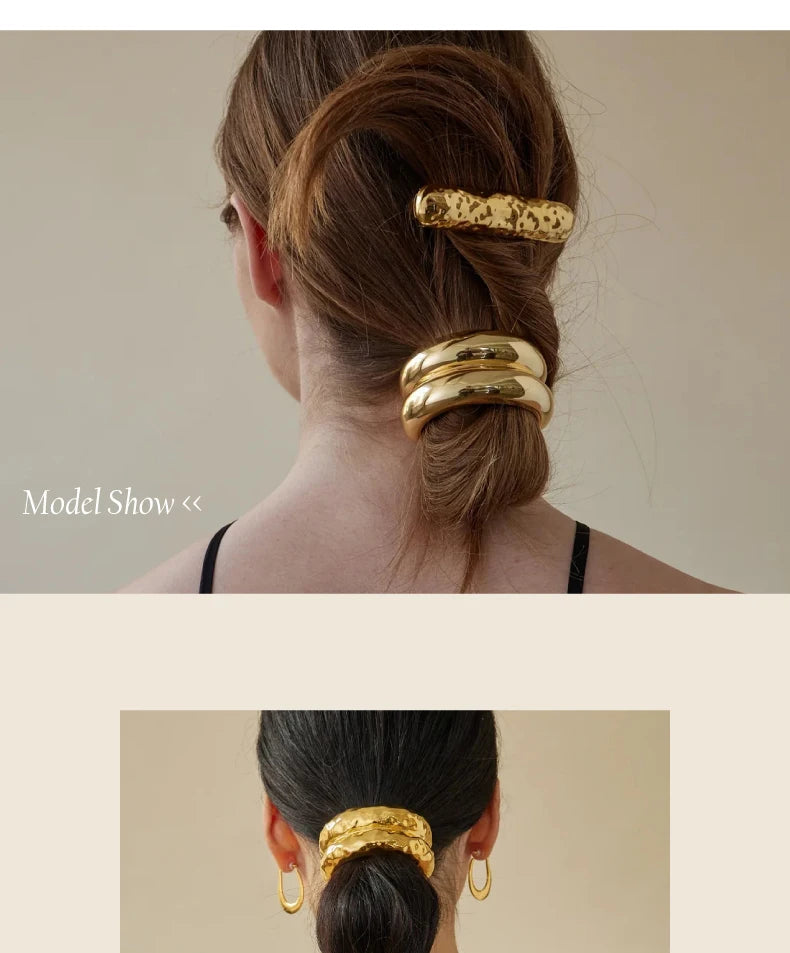 Alessia, The Mini Dome Pony Cuff