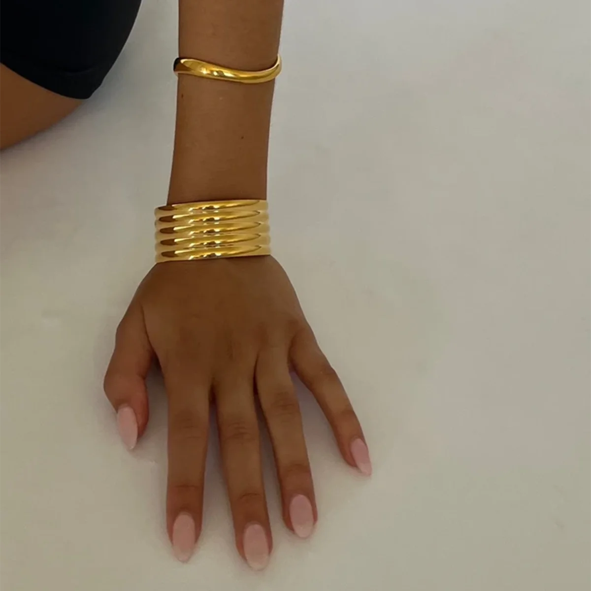 Swank, The Wide Cuff Open Bracelets