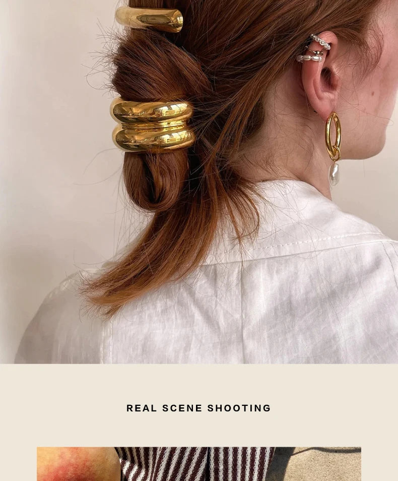 Alessia, The Mini Dome Pony Cuff